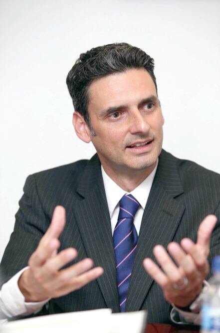 Guillermo García Alcocer, jefe de la Unidad de Políticas de Explotación y Extracción de Hidrocarburos de la Sener (ARCHIVO EL UNIVERSAL)