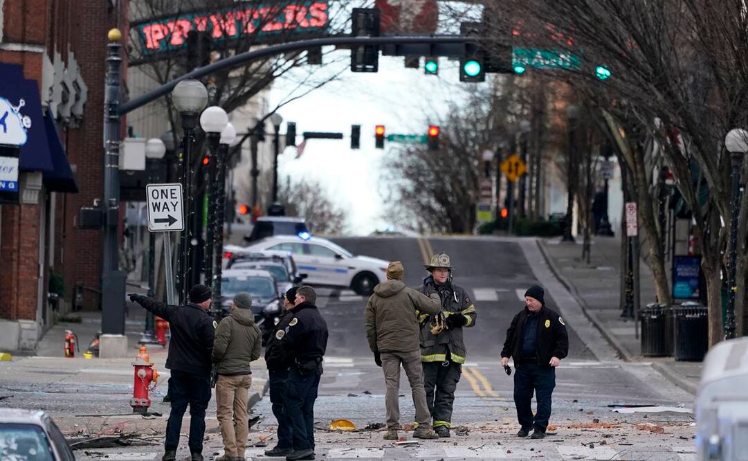 Explosión en Nashville, Tennessee, deja 3 heridos