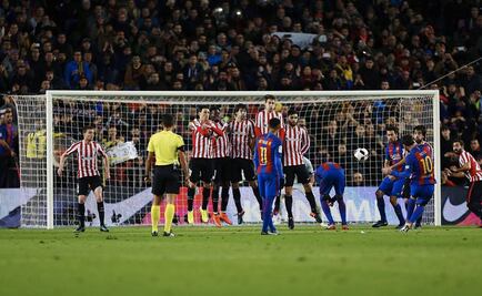 Messi lleva al Barcelona a los cuartos de final