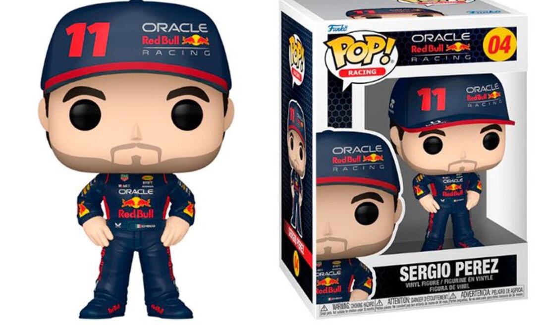 El piloto mexicano tendrá su Funko Pop