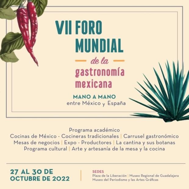 Regresa el Foro Mundial de la Gastronomía Mexicana, un evento muy esperado