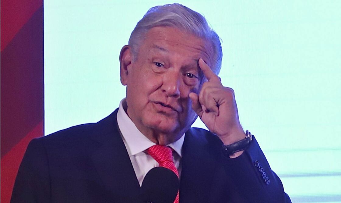 El presidente López Obrador dijo que para mejorar la conectividad del AIFA –inaugurada el pasado 21 de marzo- ya se amplió a ocho carriles la autopista a México-Pachuca. Foto: Berenice Fregoso