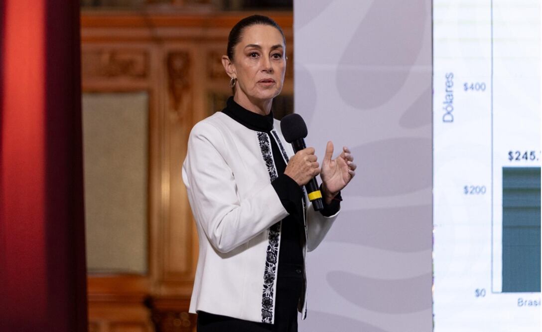 La Presidenta señaló que confía en la estrategia de seguridad. Foto: Hugo Salvador/EL UNIVERSAL