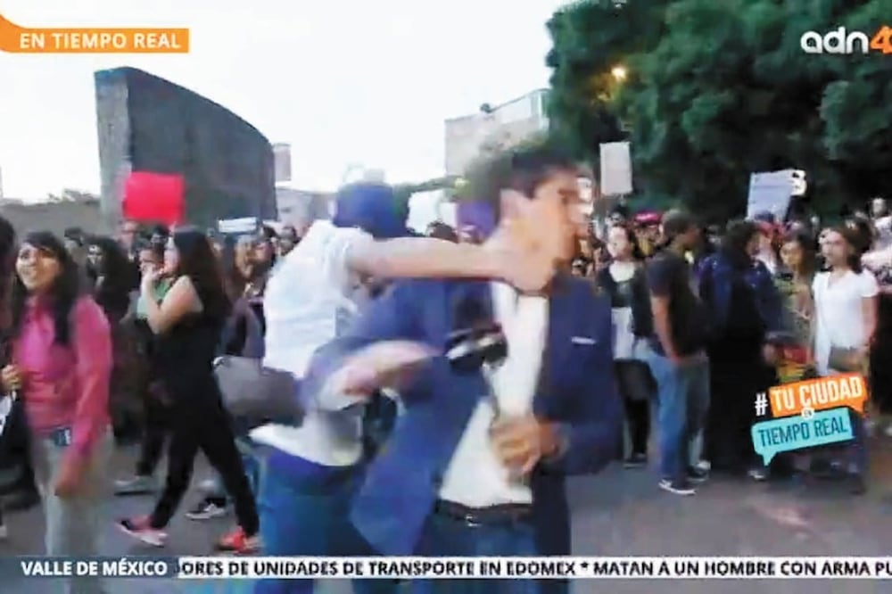 Vinculan a proceso a "El Chupas", presunto agresor de reportero en marcha