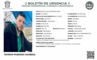 Localizan sin vida a joven venezolano desaparecido desde hace 3 meses en Edomex; trabajaba como repartidor de comida 