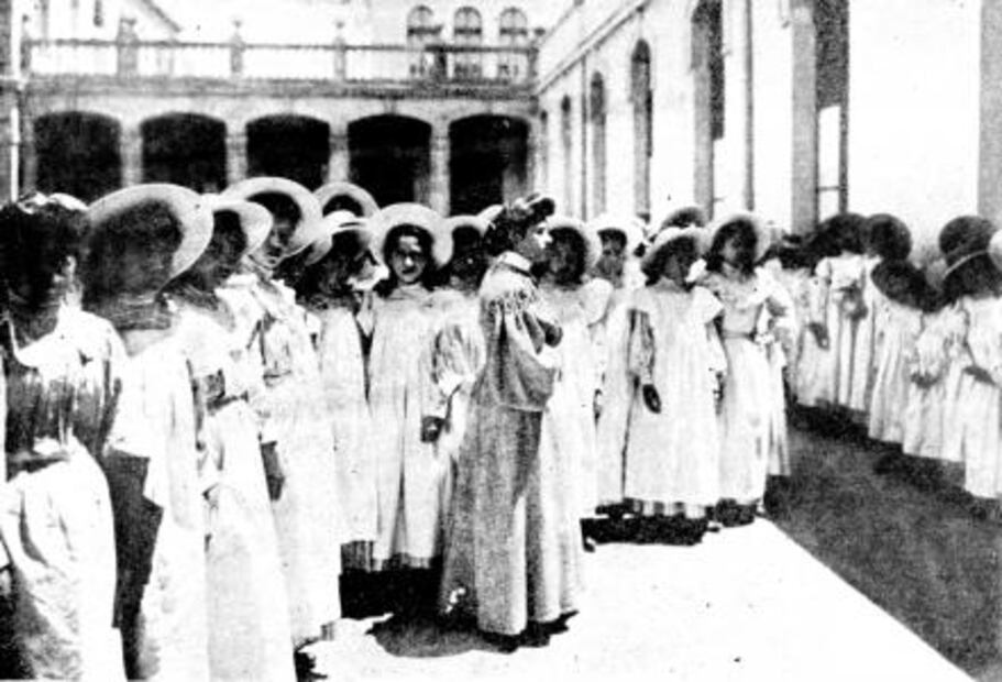 El palacio de Porfirio Díaz para niños pobres