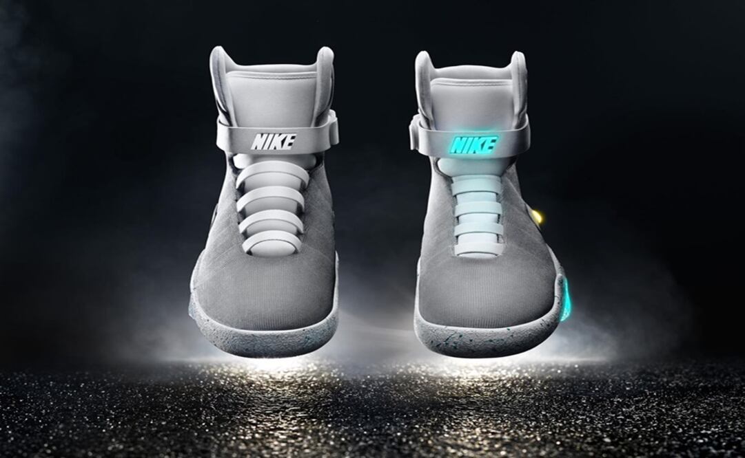 Los Nike Mag están inspirados en la película Volver al Futuro. (Foto: Cortesía Nike)
