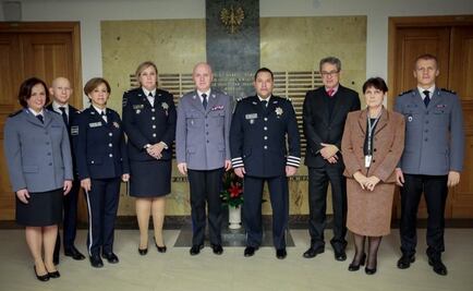 Policía Federal estrecha lazos con Polonia