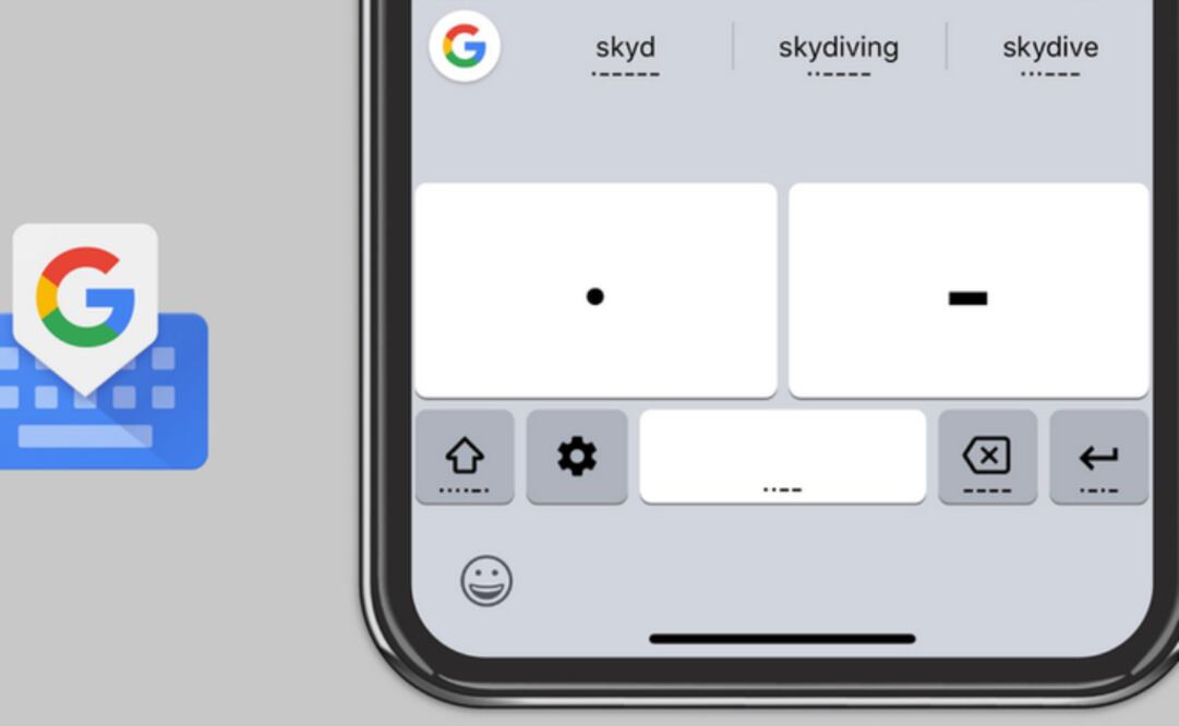 Con la ayuda de Tania Finlayson, se diseñó el teclado, agregó secuencias de Morse al autocorrector y desarrollaron ajustes que permiten personalizarlo a necesidades tipificadas