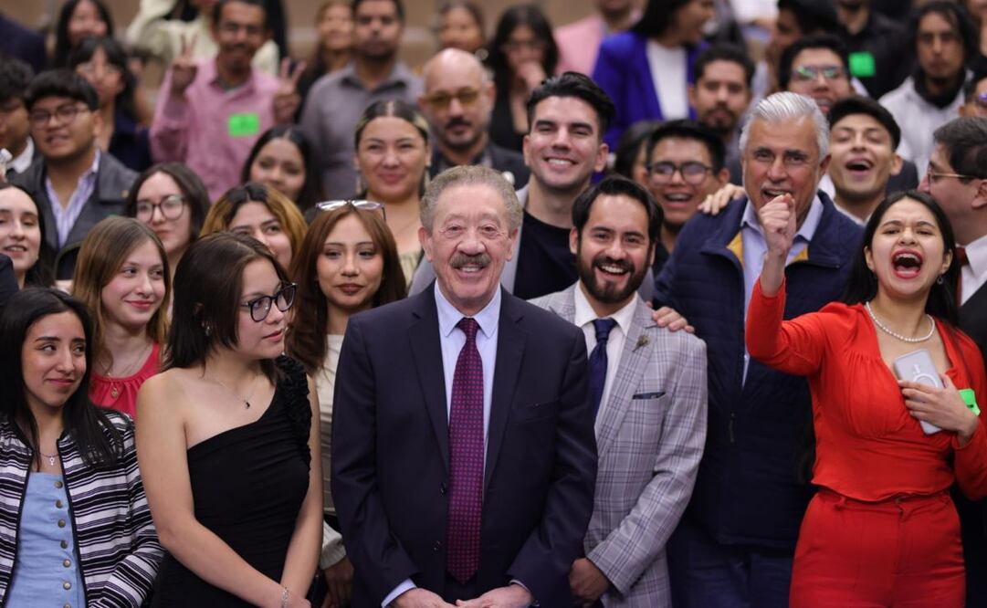 Dirigente de Morena CDMX dice que son un partido de “puertas y ventanas” abiertas para jóvenes (15/04/2025). Foto: Especial