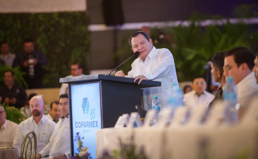 Gobernador de Yucatán respalda reforma electoral impulsada por Claudia Sheinbaum; convoca a sector empresarial a participar.
Foto: Especial.