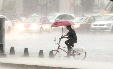 Prevén otra tarde de lluvias y granizo en CDMX y Edomex