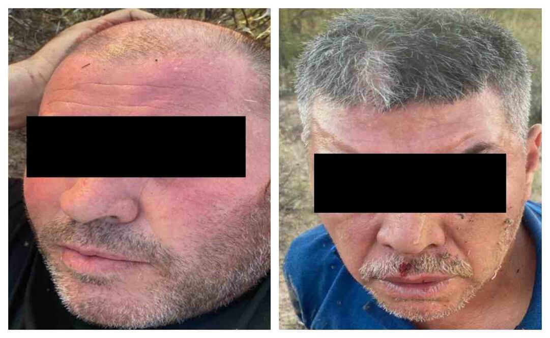 Los agentes lograron capturar a Bartolo “N” y Gerardo “N”, mientras que otros sujetos lograron escapar. Foto: Especial