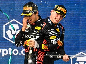 Rechaza Checo Pérez que Max Verstappen sea mal perdedor: "Puedo ver que de verdad lo siente y aprecio eso"