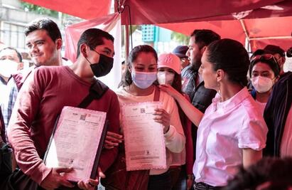 Sheinbaum participa en Feria del Bienestar de San Gregorio Atlapulco, Xochimilco