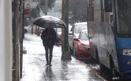 Caída de granizo deja al menos 9 encharcamientos en CDMX
