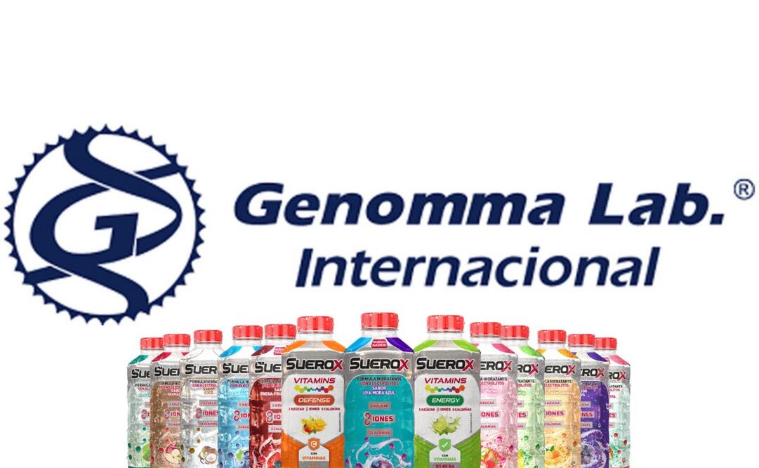 Suerox, marca de bebida hidratante, de Genomma Lab. (23/10/25) Fotos: Genomma Lab