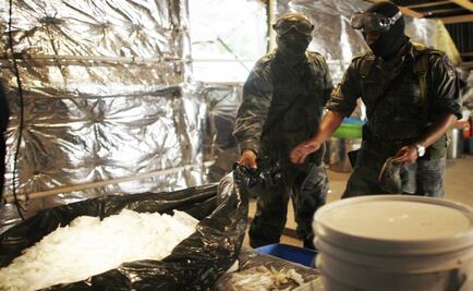 Underground meth lab found in Sonora
