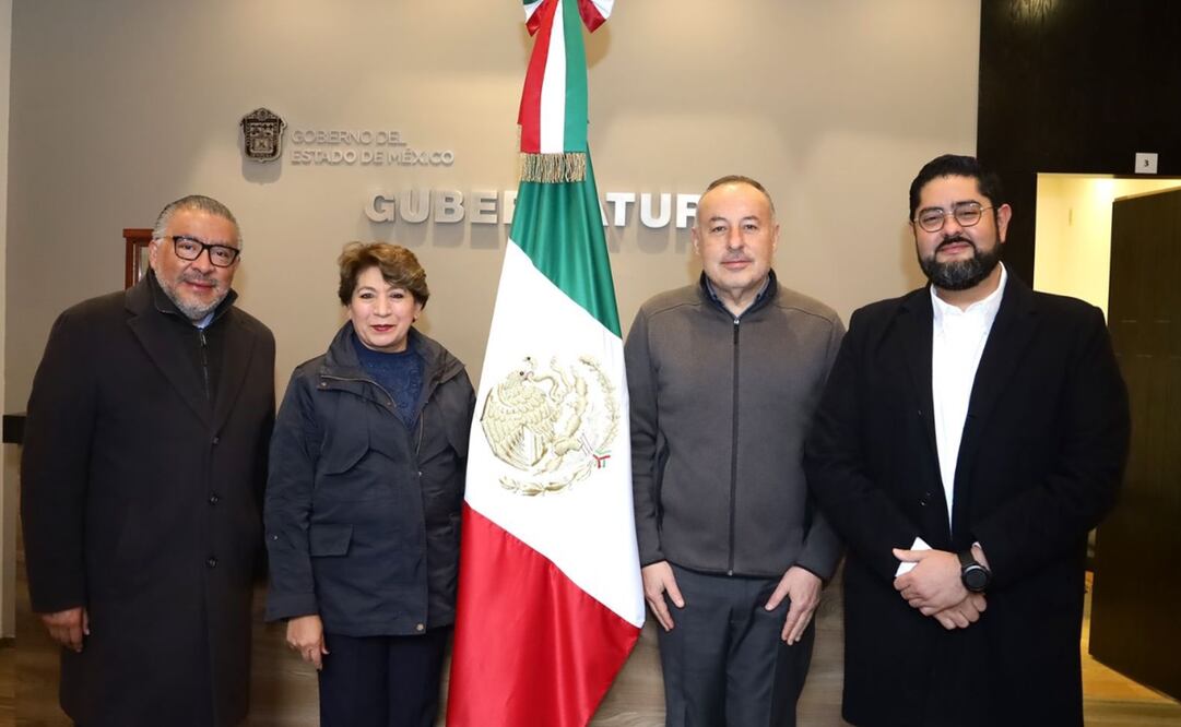 La gobernadora Defina Gómez publicó una imagen junto al fiscal José Luis Cervantes Martínez. Foto: X @delfinagomeza