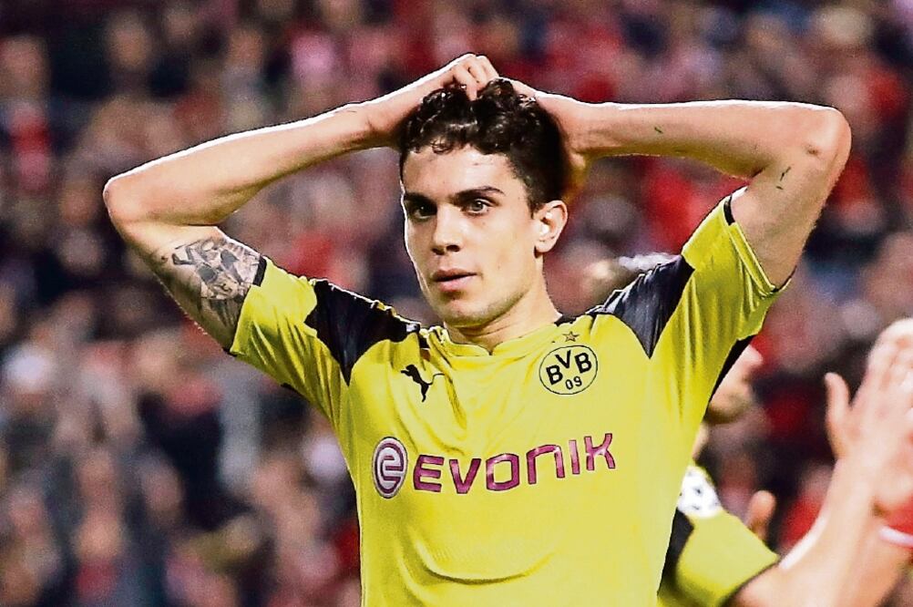 MARC BARTRA Defensa del Borussia Dortmund (ARCHIVO)