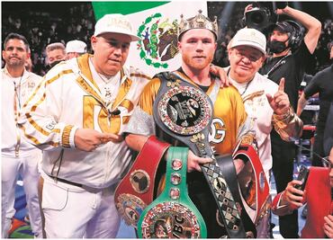 Canelo Álvarez es reconocido como el peleador del año por la BWAA