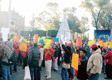 "Tlalnepantla aún no paga aguinaldos"