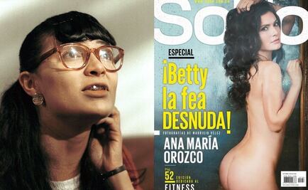 Protagonista de "Betty la fea" posa desnuda