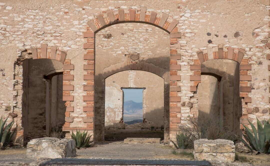 El Pueblo Mágico de Mineral de Pozos, en Guanajuato. Alguna vez fue un pueblo fantasma. / Foto: Luis Juvera. EL UNIVERSAL