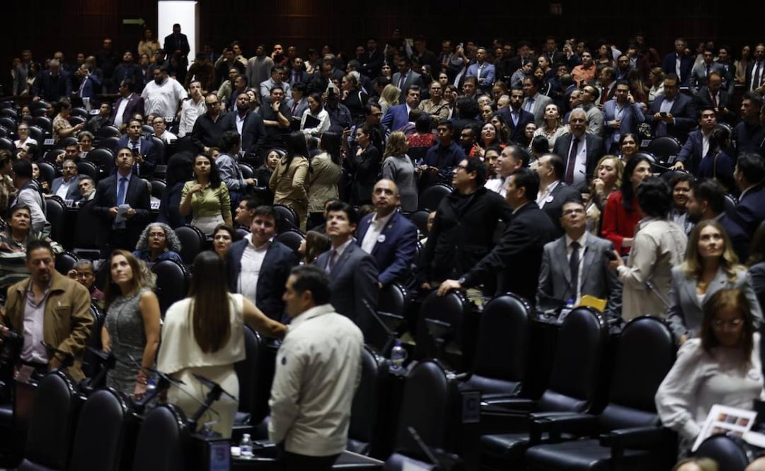 Sesión extraordinaria de la Cámara de Diputados. Foto: Diego Simón / EL UNIVERSAL