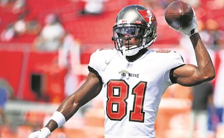 Antonio Brown es suspendido por violar protocolo de Covid-19