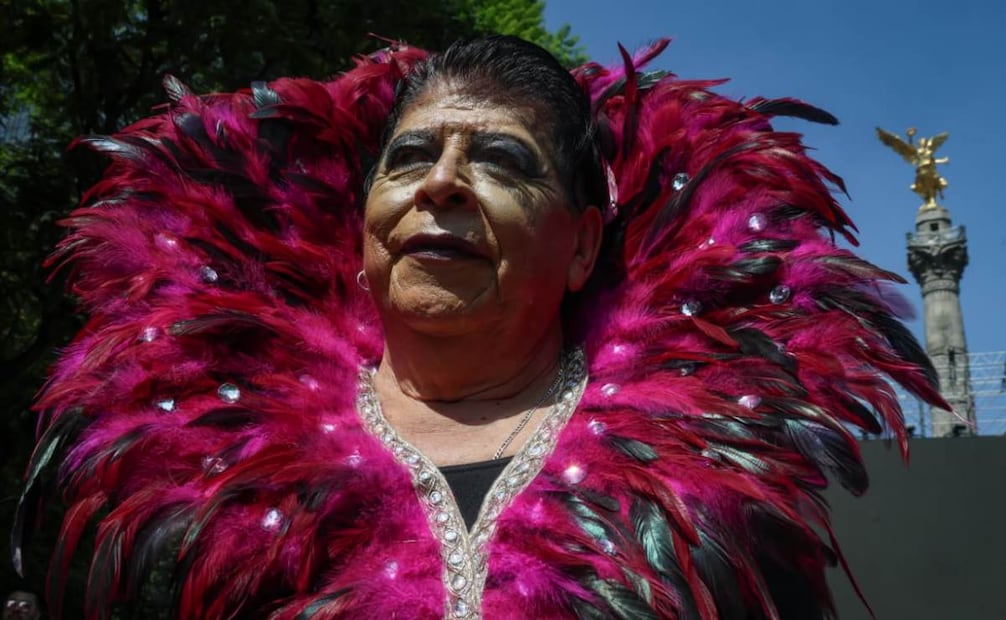 Aspectos de la 48 Marcha del Orgullo LGBTTTIQA+ en la Ciudad de México. Foto: Luis Camacho / EL UNIVERSAL