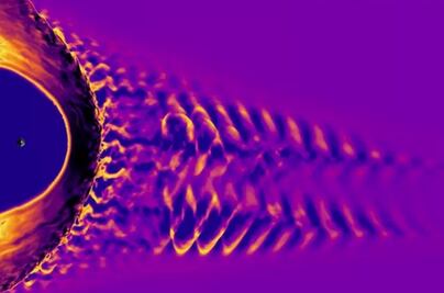 Este sonido emite la Tierra cuando es "golpeada" por una tormenta solar