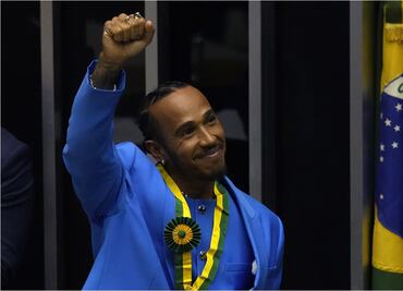 Lewis Hamilton ya es brasileño: "Ahora soy uno de ustedes"