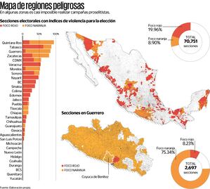 Ignoran alerta de riesgos de oposición y ahí asesinan a 22