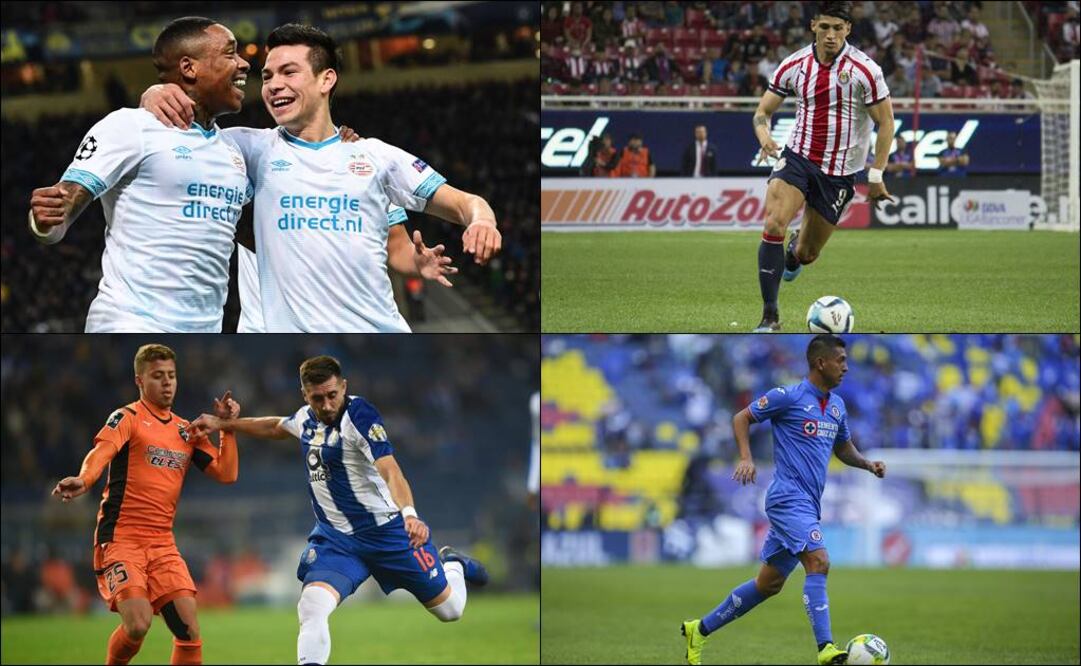 Futbol europeo y mexicano. Foto: Especial