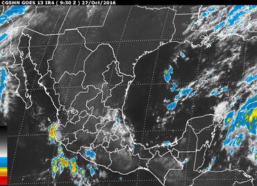 Prevén tormentas muy fuertes al sureste del país