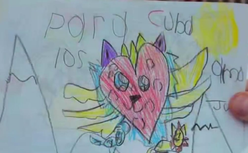 Niños de México mandan cartas y dibujos a Cuba (03/04/2026). Foto: Especial