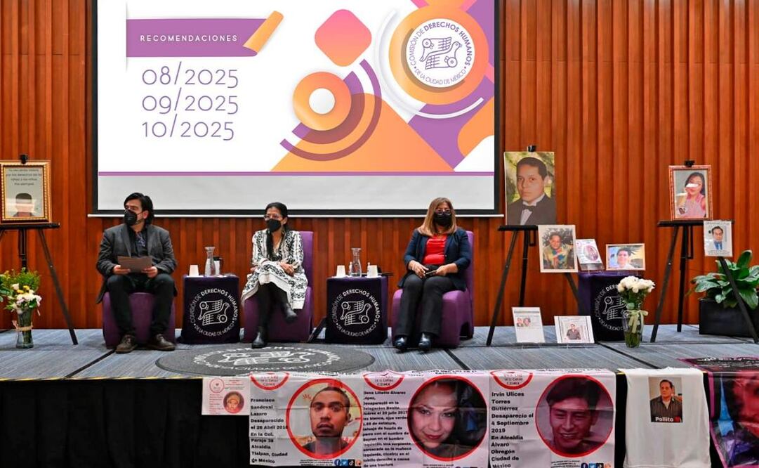 Emite Comisión de derechos Humanos capitalina recomendación por el caso de Monserrat Uribe. 
Foto: Especial.