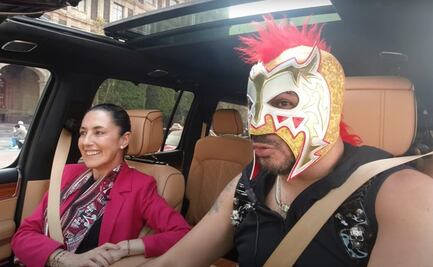 Esto opina Claudia Sheinbaum de Lilly Téllez en “Al Volante” con el Escorpión Dorado