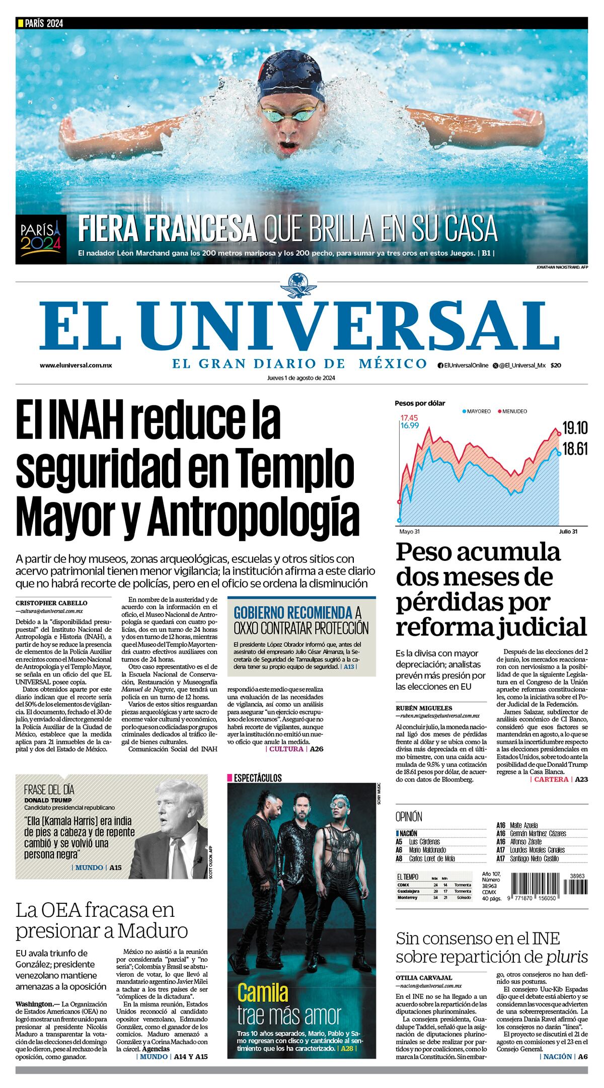Portada impresa