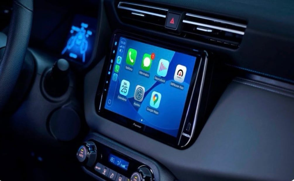 La cabina del Nissan Kait 2027 tiene un diseño moderno. Foto: Nissan