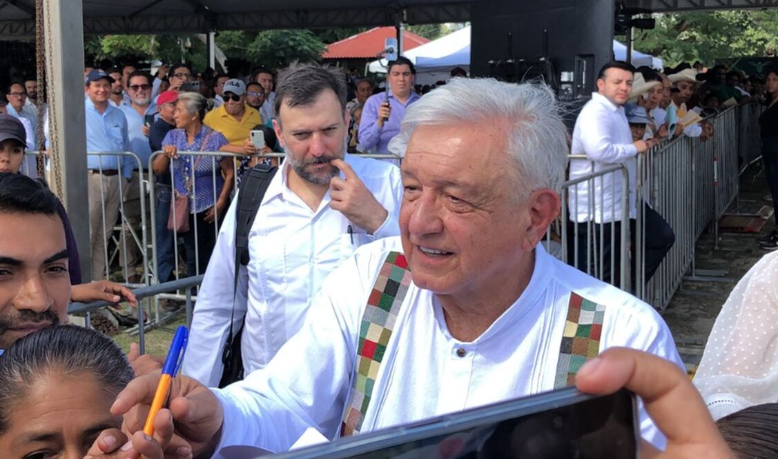 AMLO. Foto: Alberto Morales