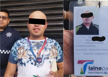 Detienen en Tlalnepantla a ex verificador municipal por presunta extorsión a un comerciante