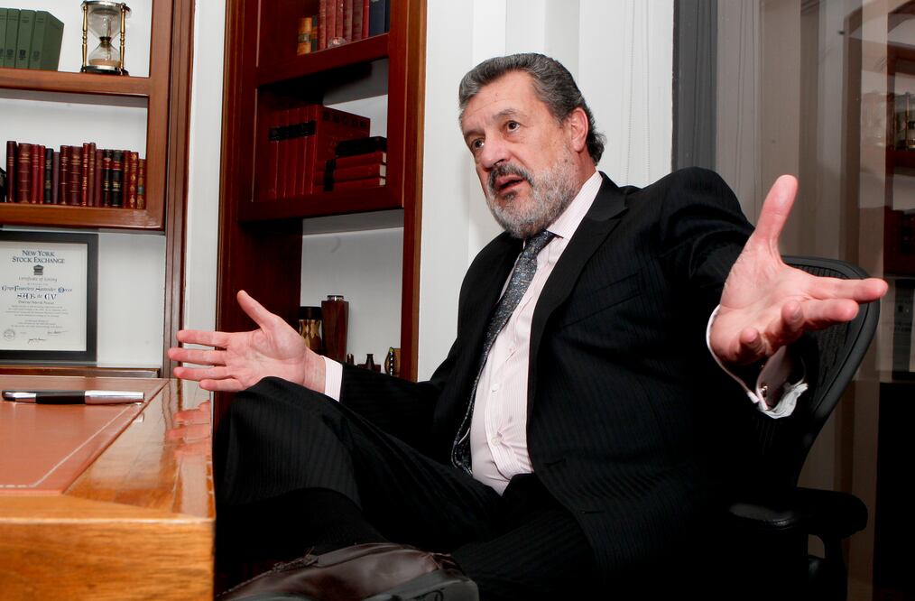 El presidente de la Asociación de Bancos de México, Marcos Martínez. Foto: Archivo