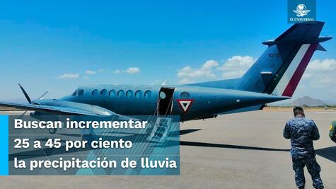 Para combatir sequía bombardeo de nubes comienza este martes