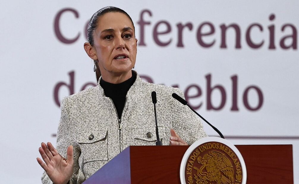 Después de que el mandatario estadounidense, Donald Trump, anunció aranceles de 30% para México y la Unión Europea que podrían entrar en vigor el 1 de agosto, la presidenta de México, Claudia Sheinbaum Pardo, confió en llegar a “un buen acuerdo”, y pidió esperar. Foto: Berenice Fregoso / EL UNIVERSAL