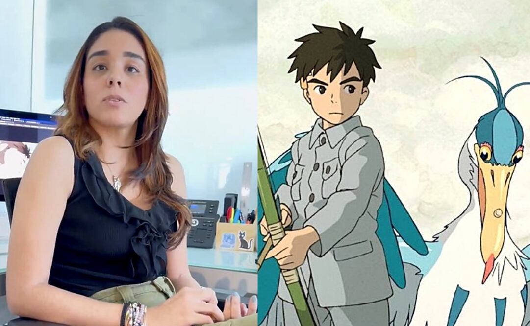 Geraldine Fernández aseguró haber ilustrado los primeros 15 minutos de "El Niño y la Garza". Foto: Especial / Studio Ghibli