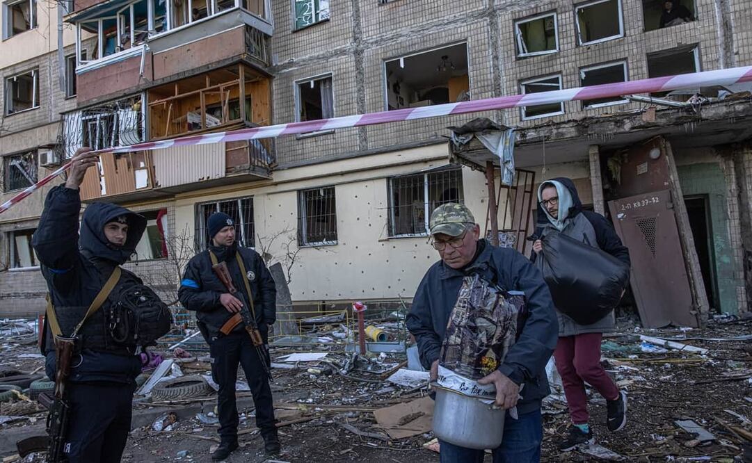 Las autoridades ya habían impuesto un toque de queda similar el 26 de febrero, al inicio de la invasión rusa. Foto: EFE