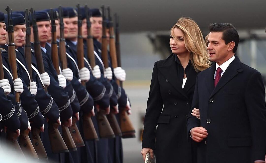 The President and his is wife, Angélica Rivera, are in Germany for a three-day state visit. (Photo: Francisco Reséndiz)