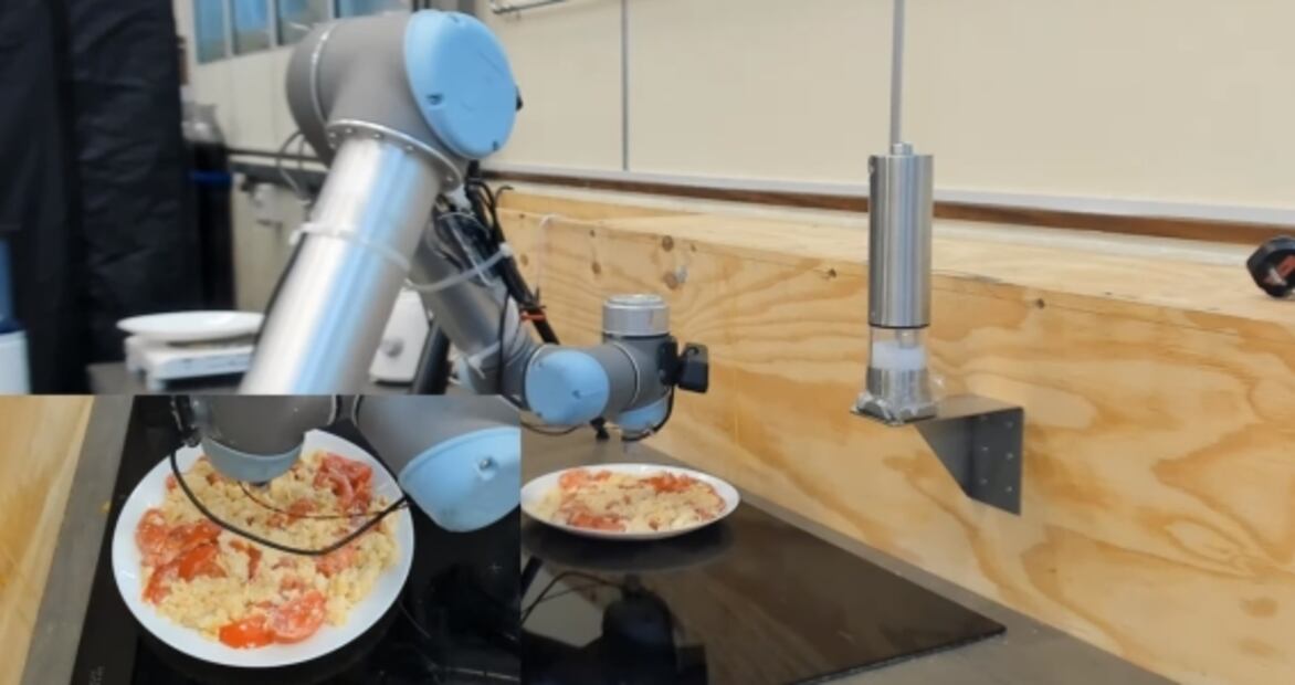 Crean robot chef que saborea la comida como lo hacen los humanos